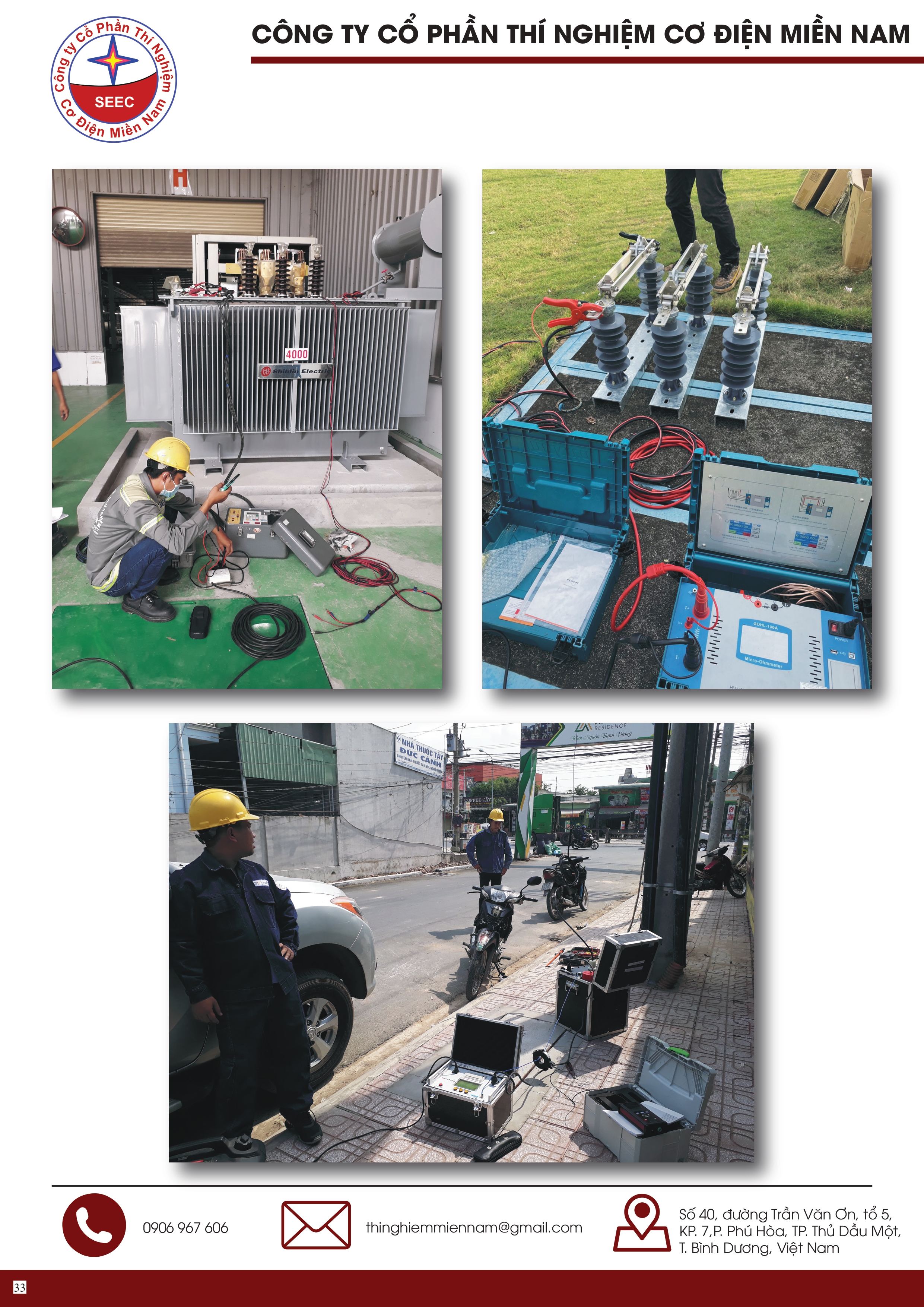 Công Ty Cổ Phần Thí Nghiệm Cơ Điện Miền Nam