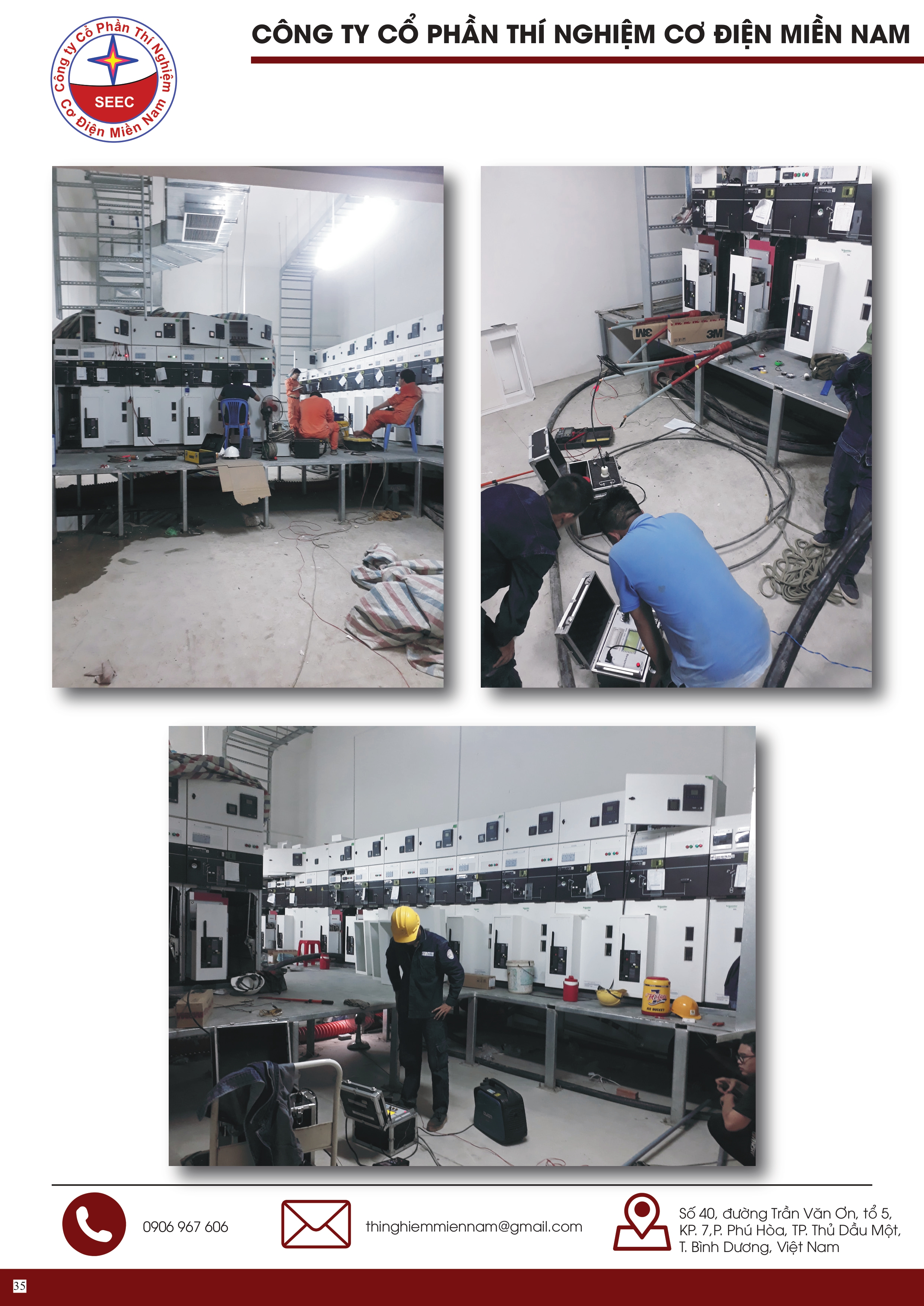 Công Ty Cổ Phần Thí Nghiệm Cơ Điện Miền Nam