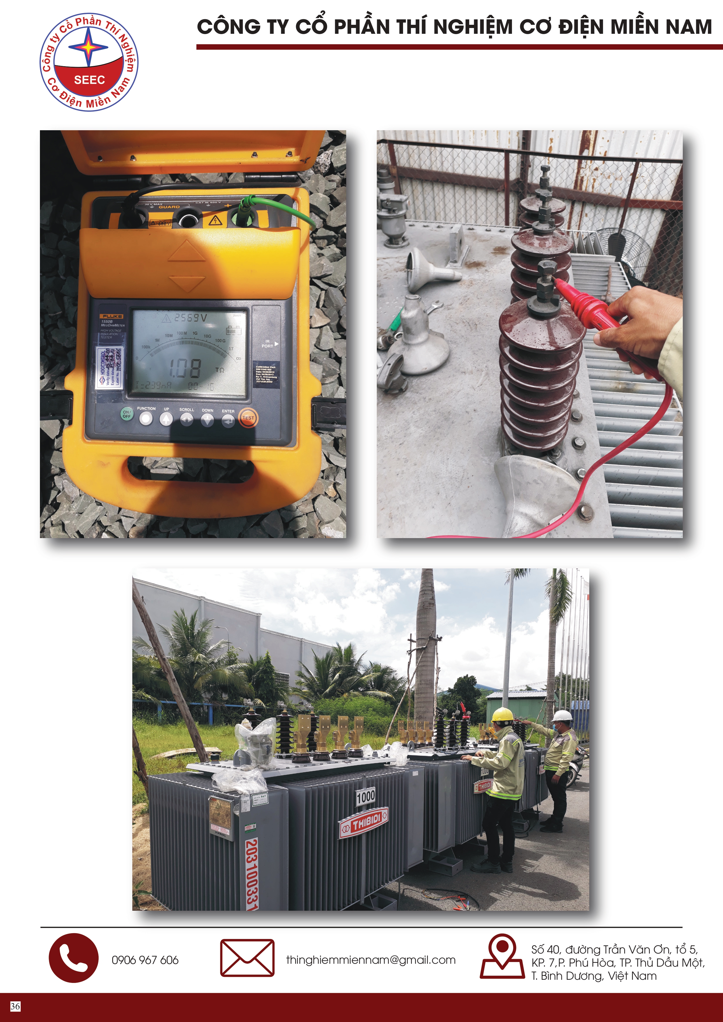 Công Ty Cổ Phần Thí Nghiệm Cơ Điện Miền Nam