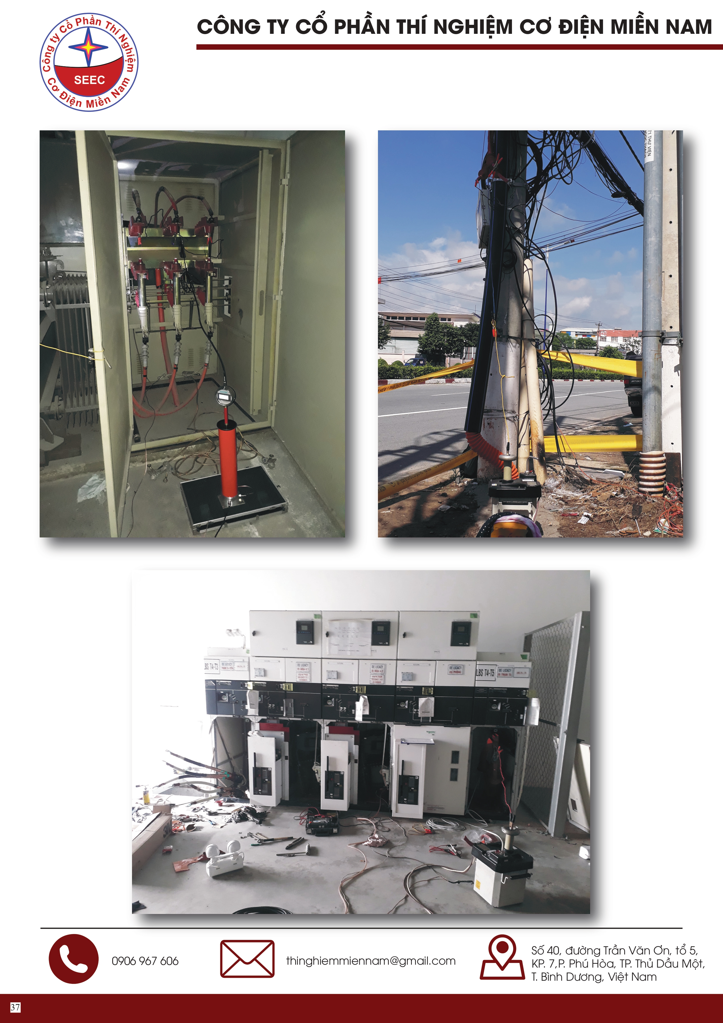 Công Ty Cổ Phần Thí Nghiệm Cơ Điện Miền Nam