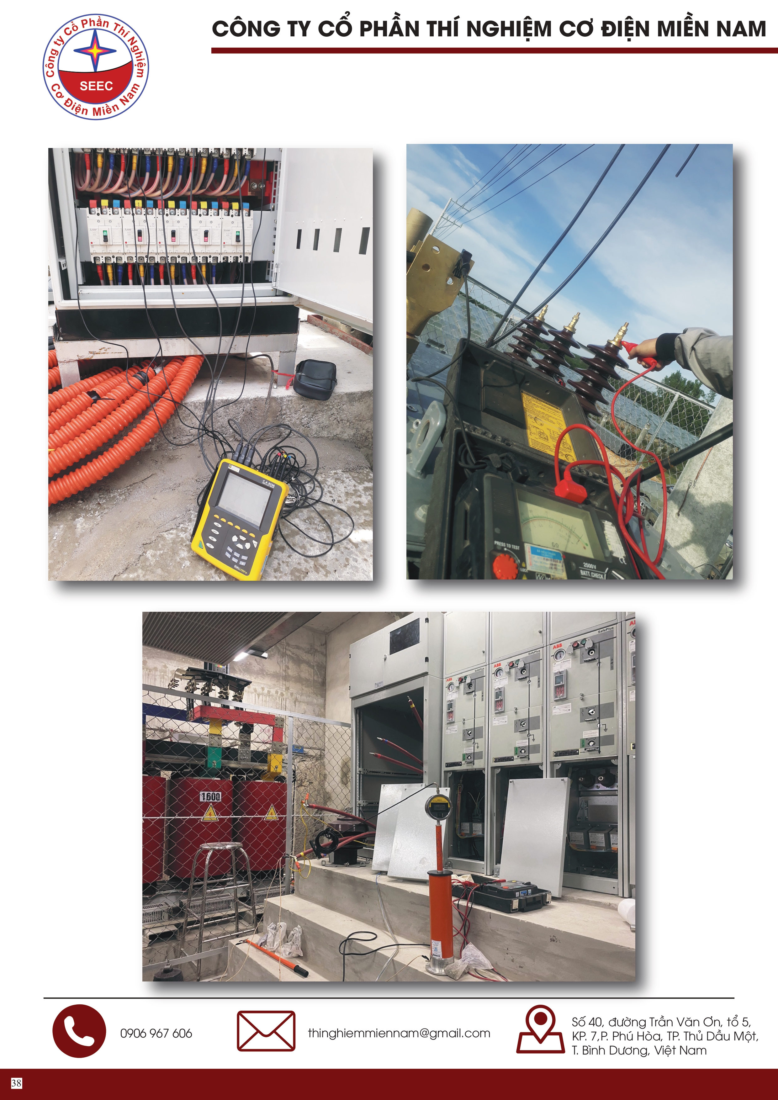 Công Ty Cổ Phần Thí Nghiệm Cơ Điện Miền Nam