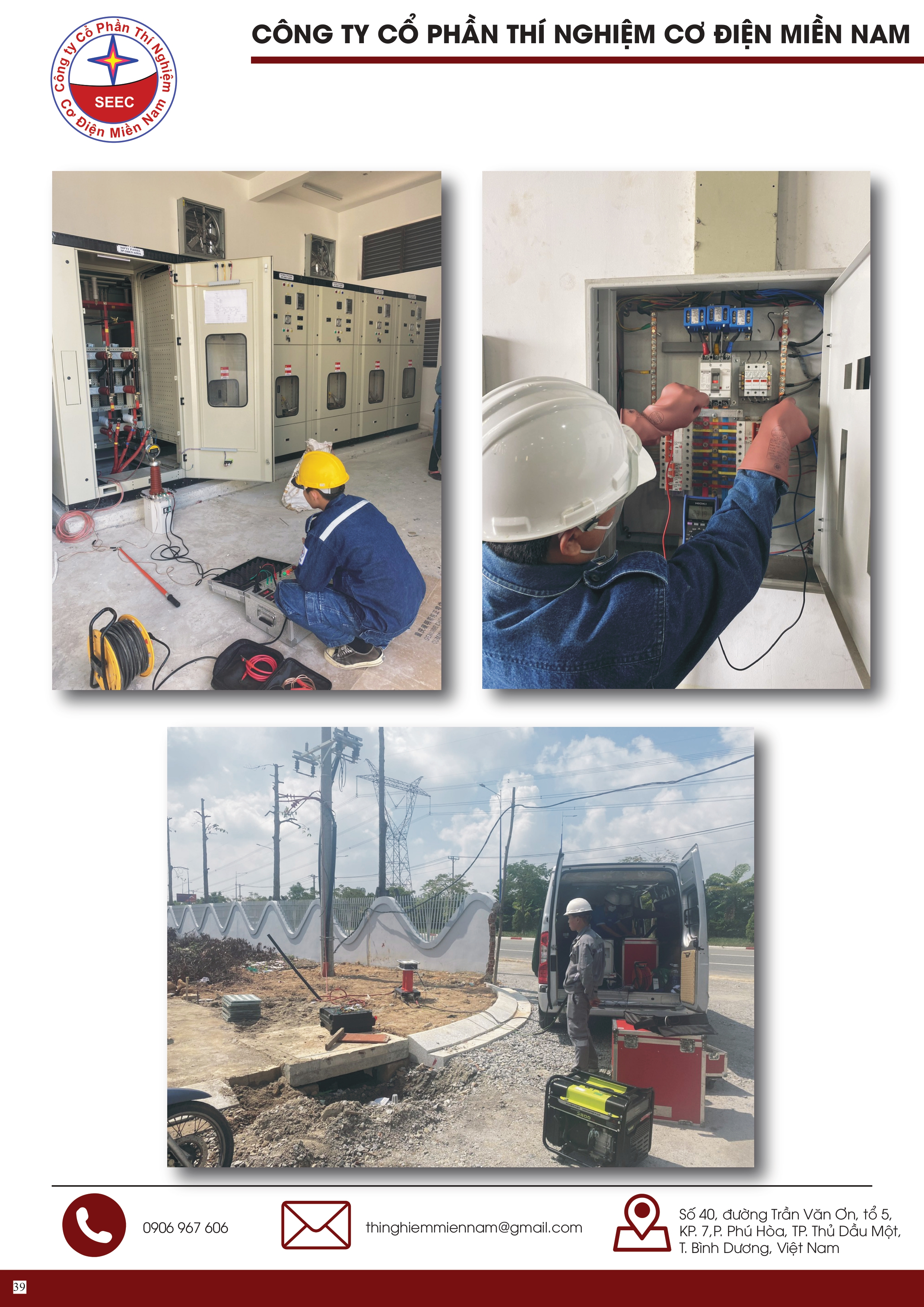 Công Ty Cổ Phần Thí Nghiệm Cơ Điện Miền Nam