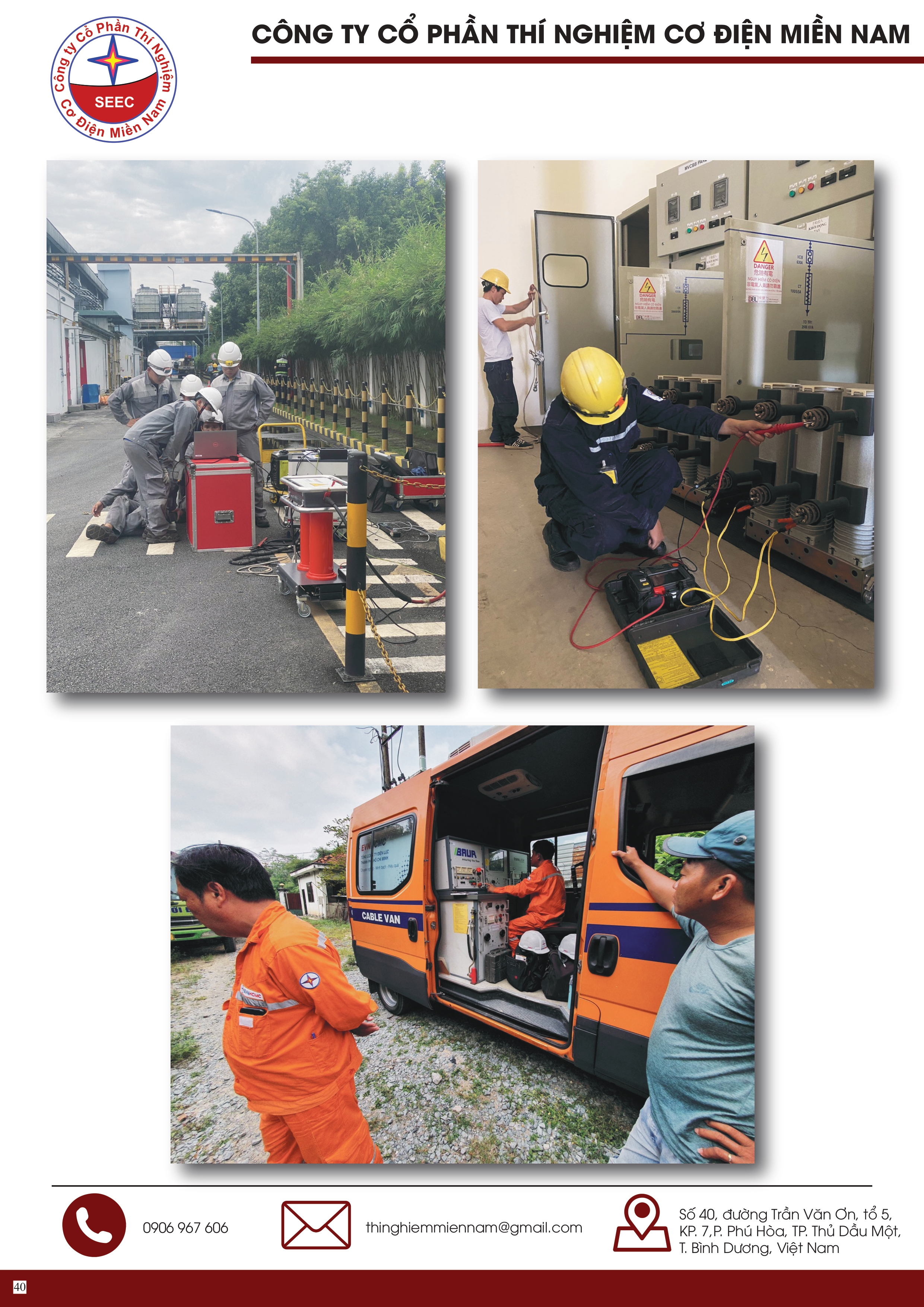 Công Ty Cổ Phần Thí Nghiệm Cơ Điện Miền Nam