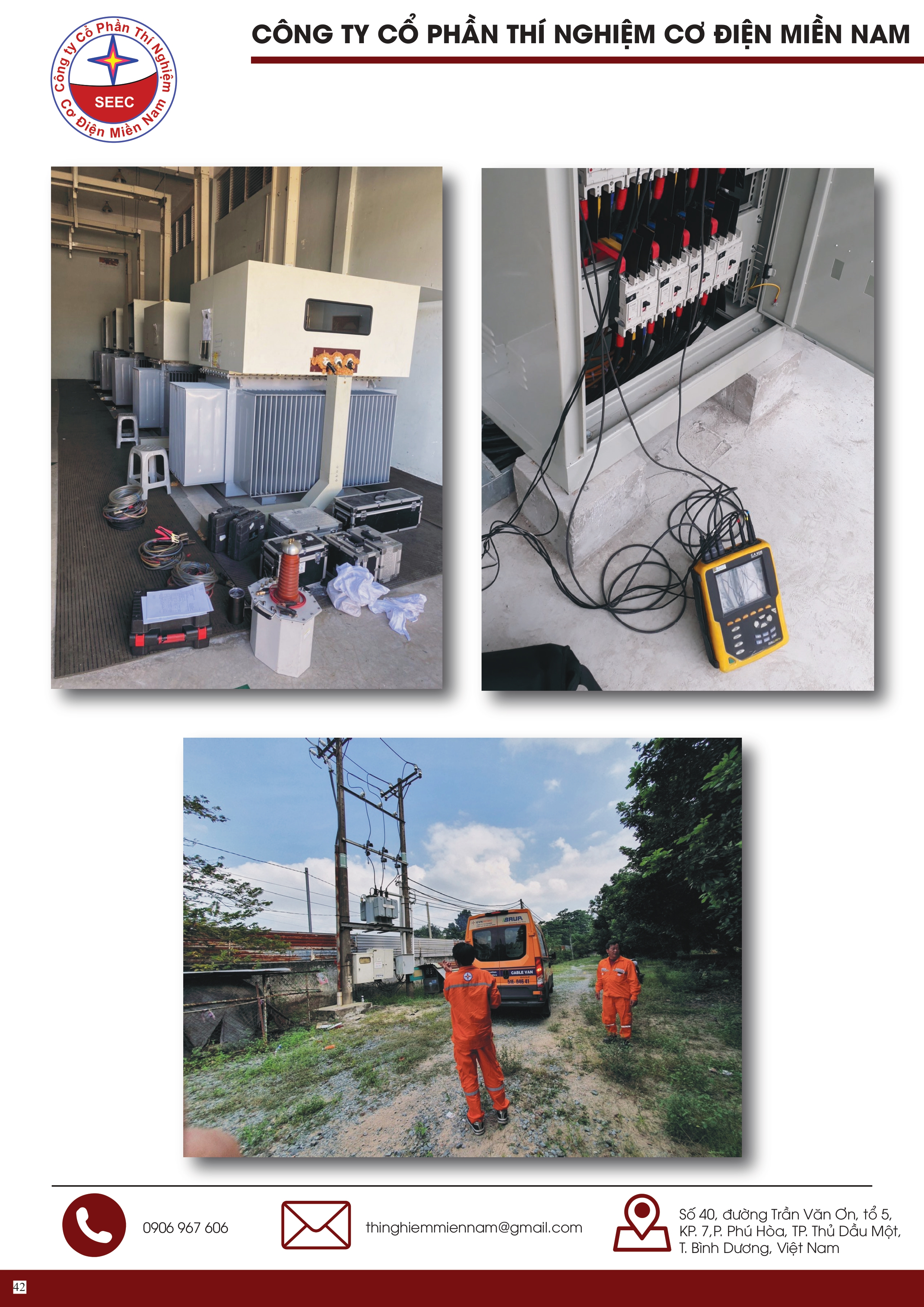 Công Ty Cổ Phần Thí Nghiệm Cơ Điện Miền Nam