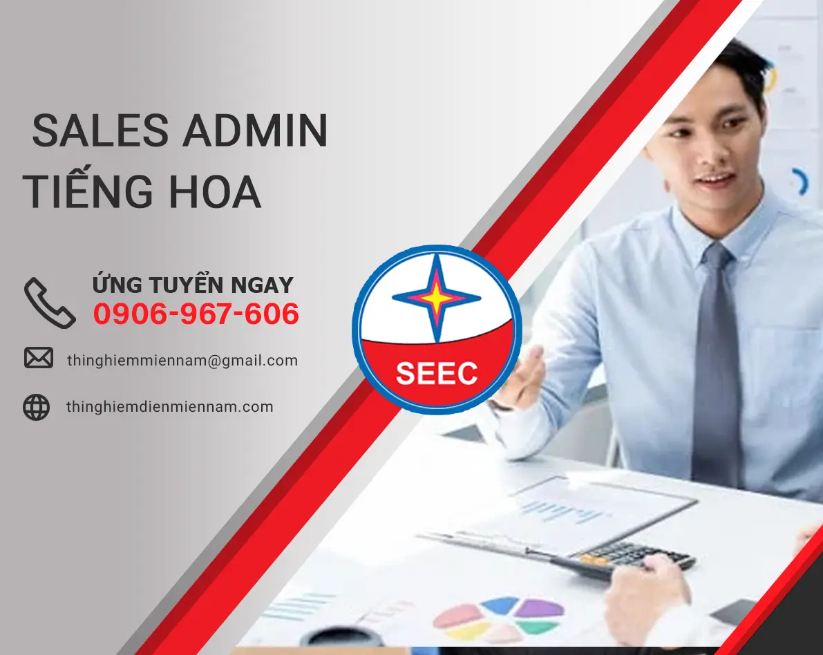 SALES ADMIN – TIẾNG HOA