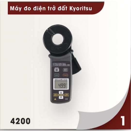 Máy đo điện trở đất Kyoritsu 4200